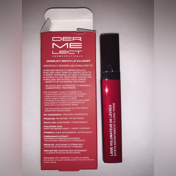 Dermelect Smooth Lip Volumizer. Plump, Full, Filter, Cute, Kiss, Vivid, Wide - Picture 3 of 4